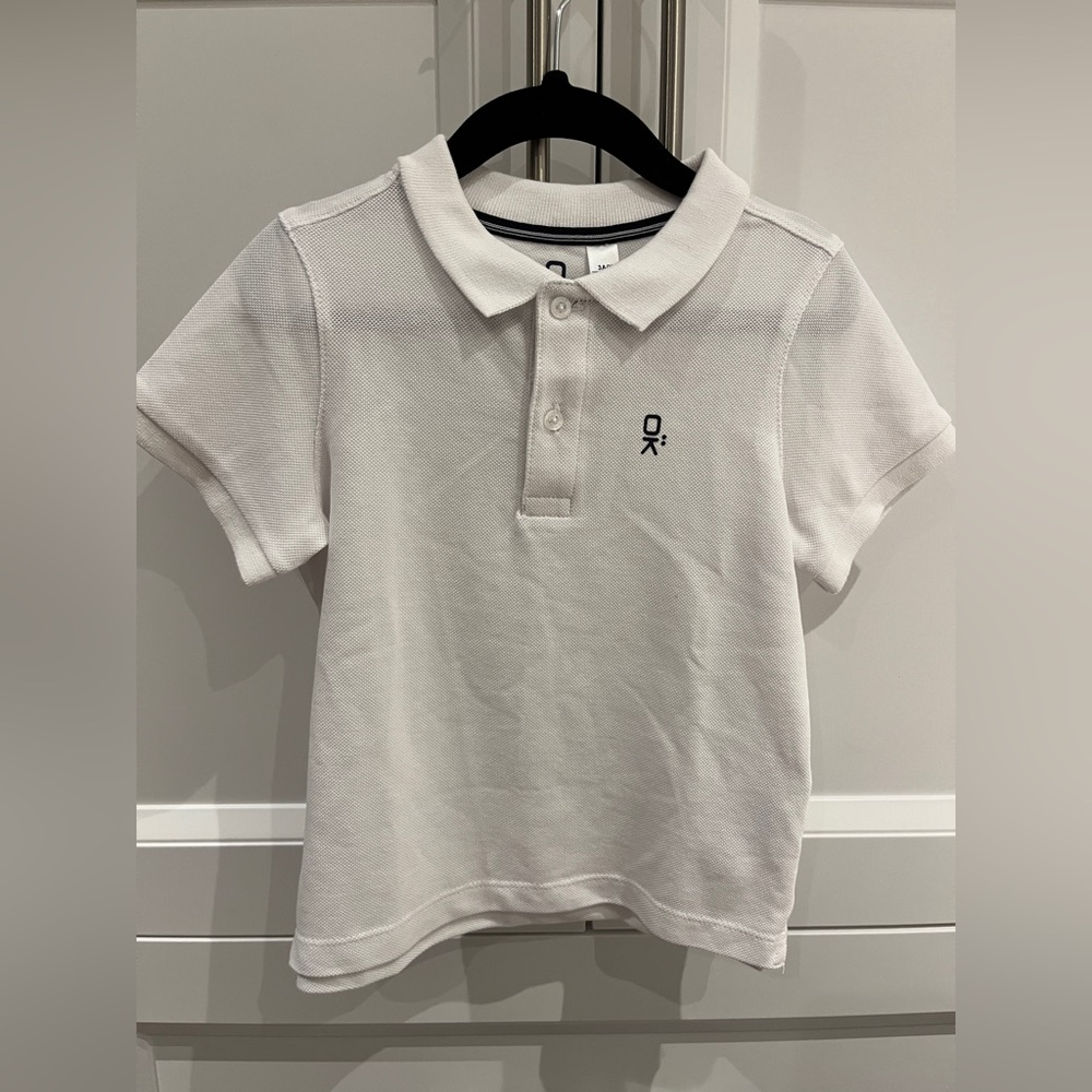 New without tags OKAIDI Jacadi size 3 white polo